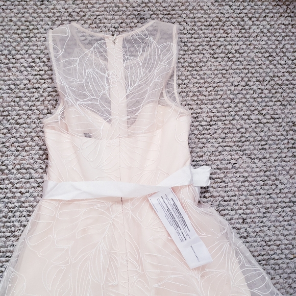 BCBG Embroidered Illusion Dress - Picture 7 of 8